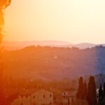 Sonnenuntergang in ZImmer Nr.7