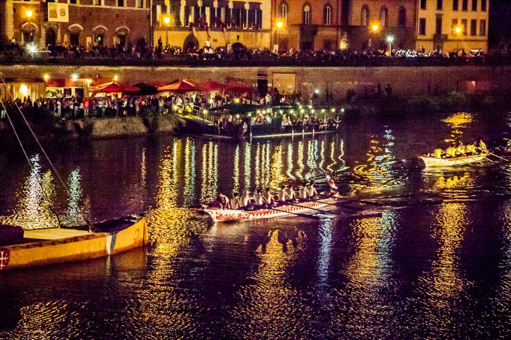 Palio di San Ranieri - Bootsrennen Pisa