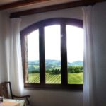 Zimmer "Tipo 2" mit Blick zum Südhang des Weinbergs